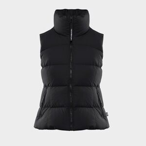 Aritzia Supersnug Puff Vest - Black Size L